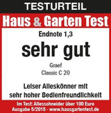 Affettatrice multifunzione GRAEF Classic C20 Triturati e Affettatrici Naty Shop
