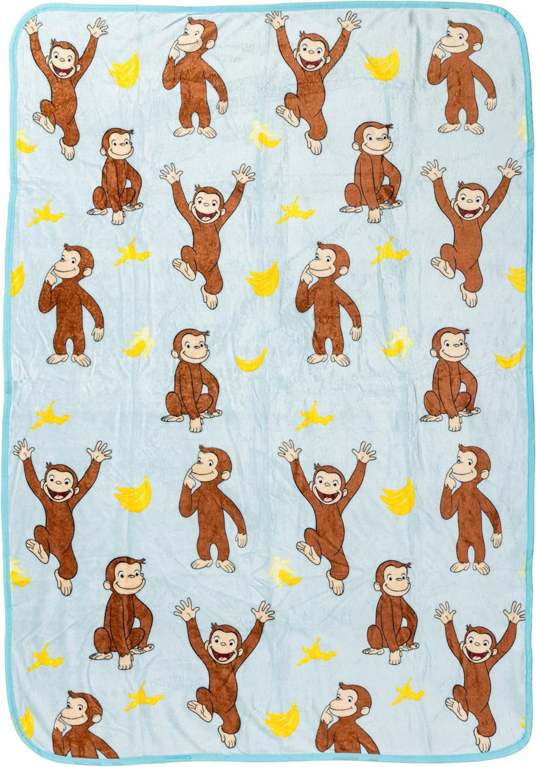 Coperta sospesa Silver Buffalo Garfield, pile, 114,3 X 152,4 cm Letti e coperte Silver Buffalo Curious George Bananas