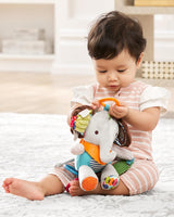 Skip Hop Bandana Buddies Activity Toy, Peluche per neonati e bambini, Multicolore, Elefante Baby Toys Naty Shop