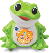 Vtech Baby Jumping Frog - Rana che salta parlante con 3 canzoni e 12 canzoni - Per 12-36 mesi Giocattoli per bambini Naty Shop Titolo predefinito