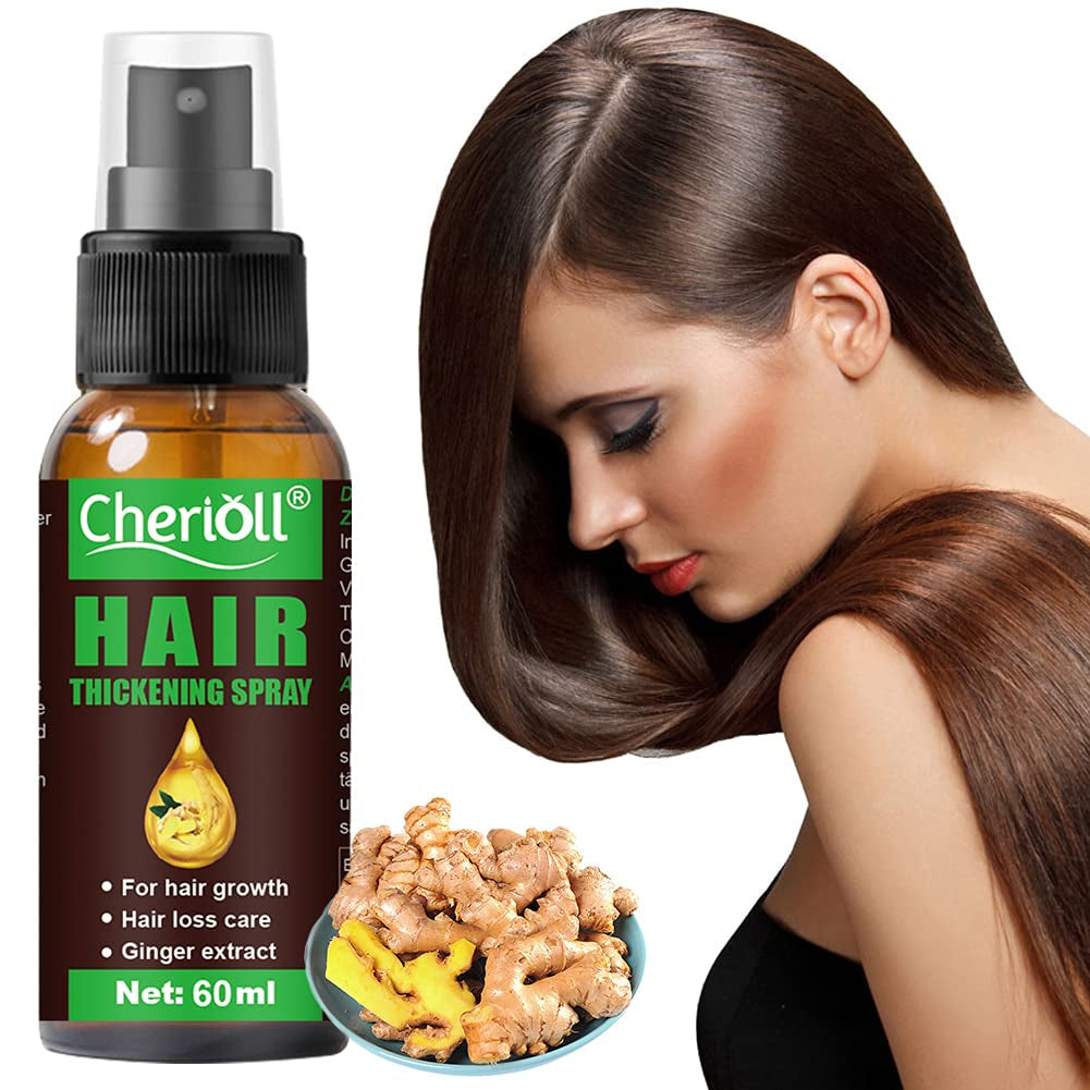 Crescita dei capelli, Anticaduta, Spray per la crescita dei capelli, Trattamento e perdita dei capelli, Per capelli diradati, Promuove una crescita dei capelli più spessi, più pieni e più veloce, Cura dei capelli da 60 ml Naty Shop
