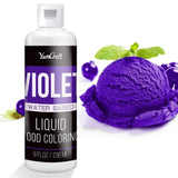 Colorante alimentare - Colorante alimentare liquido altamente concentrato per torte, prodotti da forno, uova di Pasqua, bevande - Colorante alimentare senza zucchero per fondente, glassa, slime, decorazione di torte (Red Velvet, 236 ml)