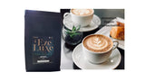 Caffè Espresso Noire Elegance 500g – 50% Arabica e 50% Robusta dal Brasile e dall'India – tostatura media, forte e cremoso con cioccolato fondente – intensità 8 – incl. macchina per caffè espresso gratuita
