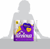 Renova - Carta igienica Skin Care Plus, Decorata, Profumata - 12 rotoli (Carta igienica)