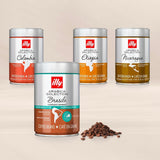 illy, Kaffeebohnen Arabica Selection Costa Rica, 100% Arabica con caramello, note di cioccolato e note di vaniglia, süßer Gesmack, 1 dose da 250 g