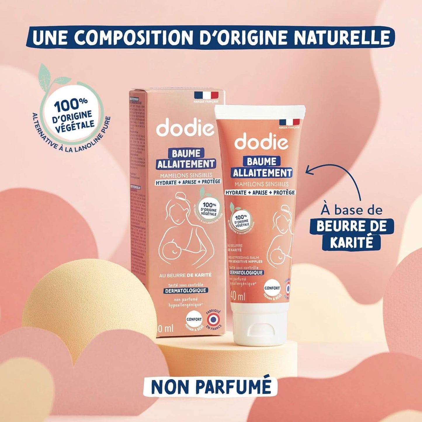 Crema capezzoli con lanolina vegetale, 40 ml Accessori Alimentazione e Allattamento Bebe Naty Shop