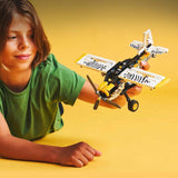 LEGO Technic Aeroplano a elica Giocattolo da costruzione per bambini Regalo per ragazzi e ragazze 8 anni Motore a pistoni a 4 cilindri Modello di aeroplano a elica rotante 42198 Set da costruzione Acquista dal negozio LEGO