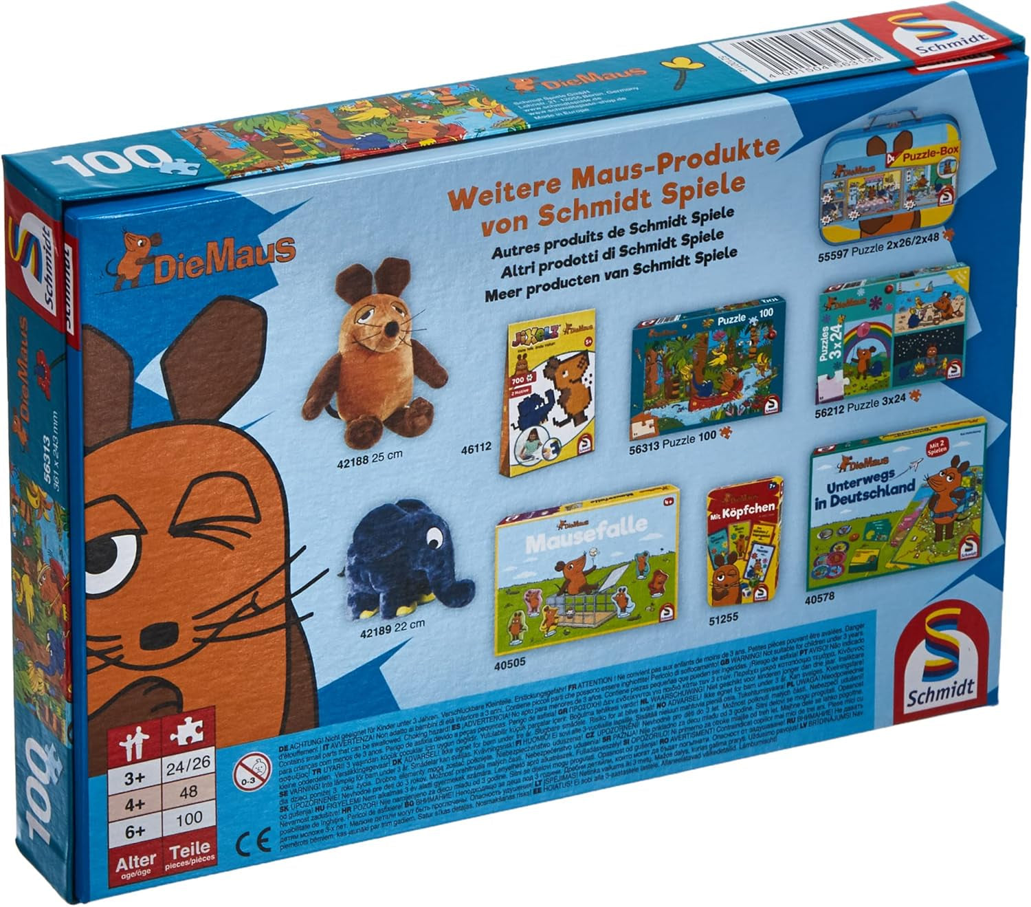 Il topo nella giungla (puzzle per bambini) Puzzle Naty Shop
