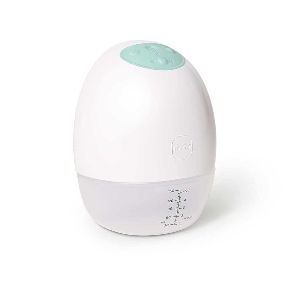 MAM Move Tiralatte portatile con 3 modalità di funzionamento e 5 livelli di intensità, rivestimento in silicone Skinsoft, regolabile in 4 taglie Accessori Alimentazione e Allattamento Bebe Naty Shop