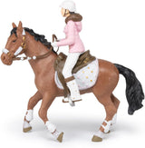 PAPO - Figura cavallo - Rider Fashion Winter, passione per l'equitazione, giocattolo per bambini dai 3 anni. Action figure del Naty Shop