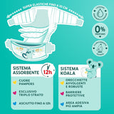 Pampers Baby Dry Maxi Taglia 4 (7-18kg), 200 Pannolini + 500 Punti Coccola Extra Gratis