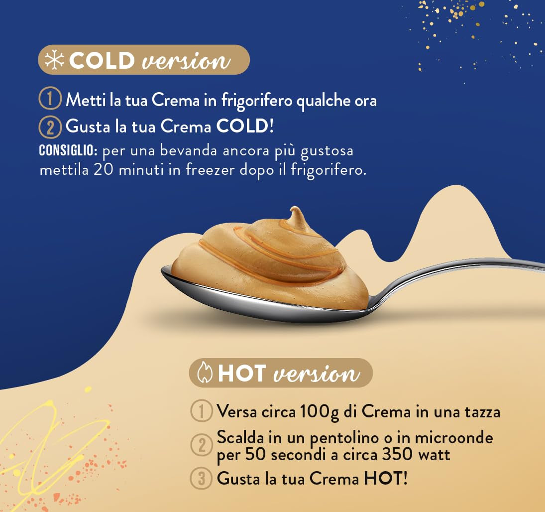 Caffè Borbone Baileys Kaffeecreme - Creme auf Milchbasis mit lactosefreiem, löslichem Kaffee, mit Baileys - lactose- und glutenfrei - 550-Gramm-Kartonpackung