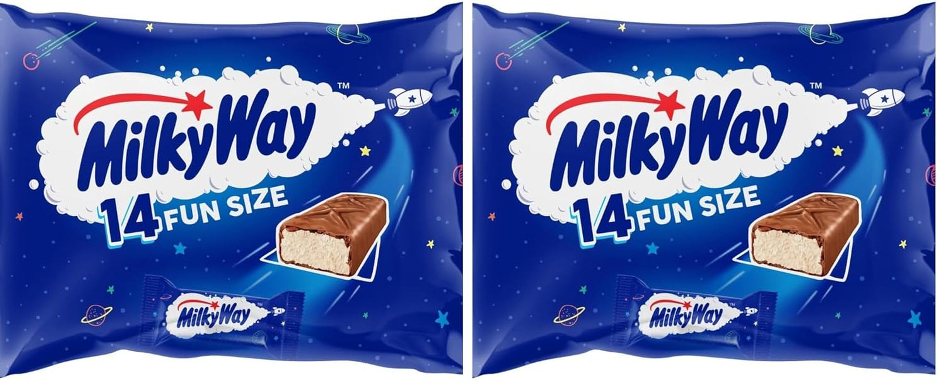 Mini confezione di cioccolato sfuso, mini barrette di cioccolato con crema al torrone e caramello, 227 g, idea regalo al cioccolato, confezione grande di cioccolato