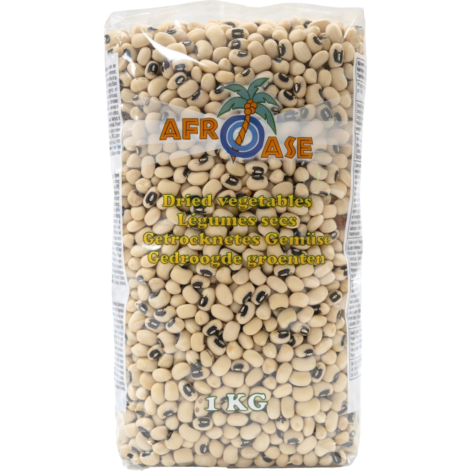 AFROASE - Fagioli dall'occhio - 1 x 1 kg