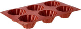 Silikomart Forma da Forno, 20.035.00.0060 SF 035, "SF 035 Briochette Cannellata" Cucina Naty Shop Deep