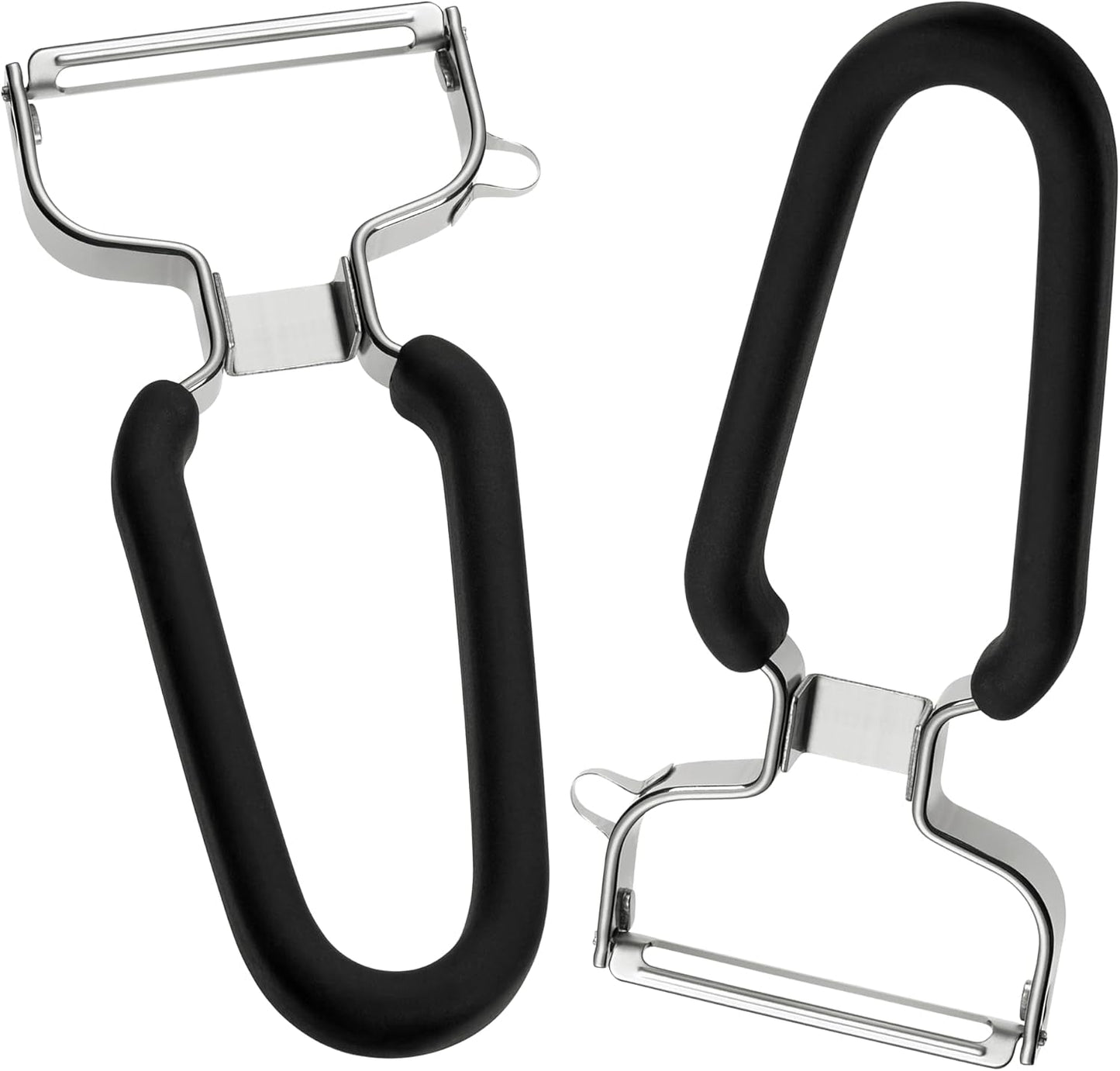 Lurch Economy Pelapatate in acciaio inox Pelapatate con testa a lama Pelapatate mobile Naty Shop 2Er Set