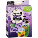 HEITMANN KREATIV - Set di gomme da masticare alla frutta creative per Halloween - Coloranti in polvere a base vegetale - Rosa - Gomme da masticare alla frutta a forma di fantasma fai da te al gusto di lampone