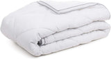 Gözze - Trapunta 4 stagioni, set da 2, trapunta estiva + trapunta autunno/primavera, trapunta traspirante con nastro climatico, 135 x 200 cm - Bianco Naty Shop Trapunte e trapunte 155 x 220 cm Coperta per tutte le stagioni