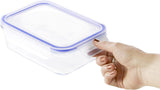 Amazon Basics Contenitori per alimenti in vetro con coperchio Confezione da 20 (10 contenitori + 10 coperchi) Scatole per alimenti trasparenti senza BPA Naty Shop