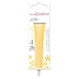 Scrapcooking - Penna di zucchero giallo pastello - Zucchero giallo da scrittura 25g - Penna di zucchero commestibile decorativa - Scrittura e disegno - Etichettatura di fondente, glassa, torte - 6804