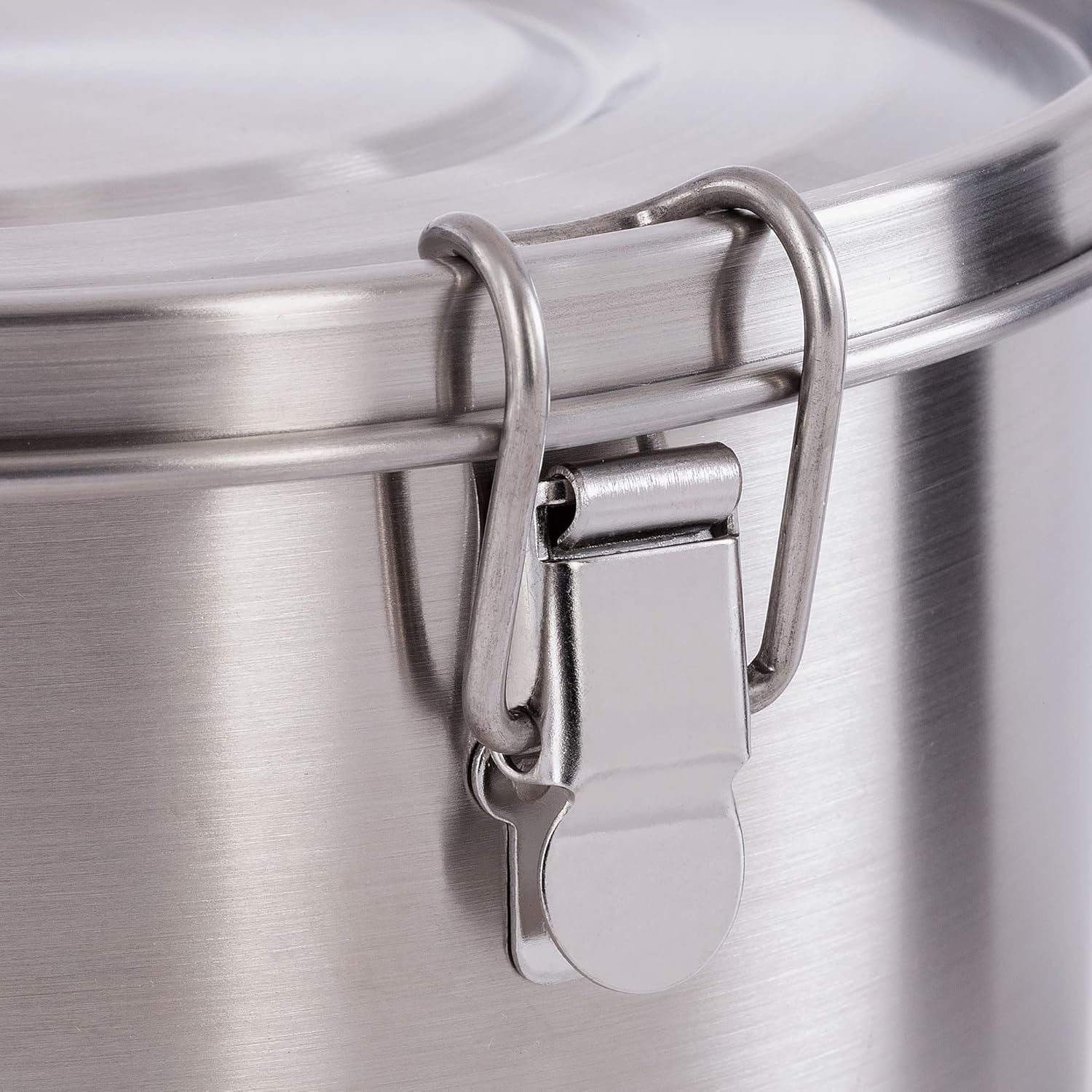 Tatonka Food Bowl - Contenitore per alimenti/ciotola in acciaio inossidabile - Con coperchio, clip di fissaggio e scalabilità del volume - Volume 0,5 L / 0,75 L / 1 L Contenitori per alimenti Naty Shop