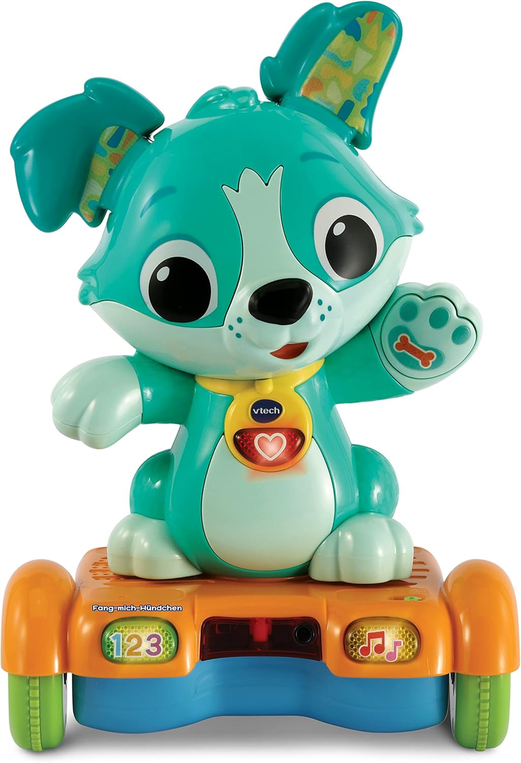 Vtech Baby Catch Me Puppy - Cucciolo hoverboard motorizzato incoraggia il movimento - Con orecchie mobili, canzoni, suoni e contenuti didattici - Per 12-36 mesi Giocattoli per bambini Naty Shop Titolo predefinito