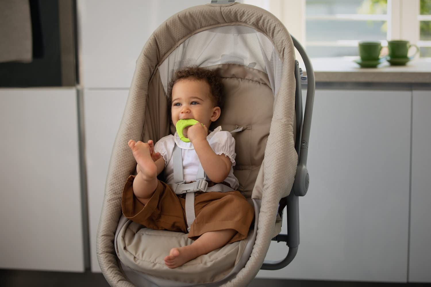 CHICCO - Anello da dentizione morbido 2 mesi+ Verde