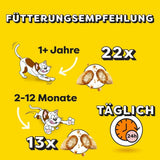 DREAMIES SHAKE UPS Snack multivitaminici per gatti Seafood Festival in bustine porzionate - 55g (6 bustine)