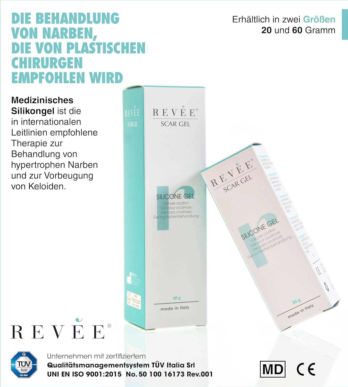 Revée Scar Gel, Gel topico per cicatrici Naty Shop