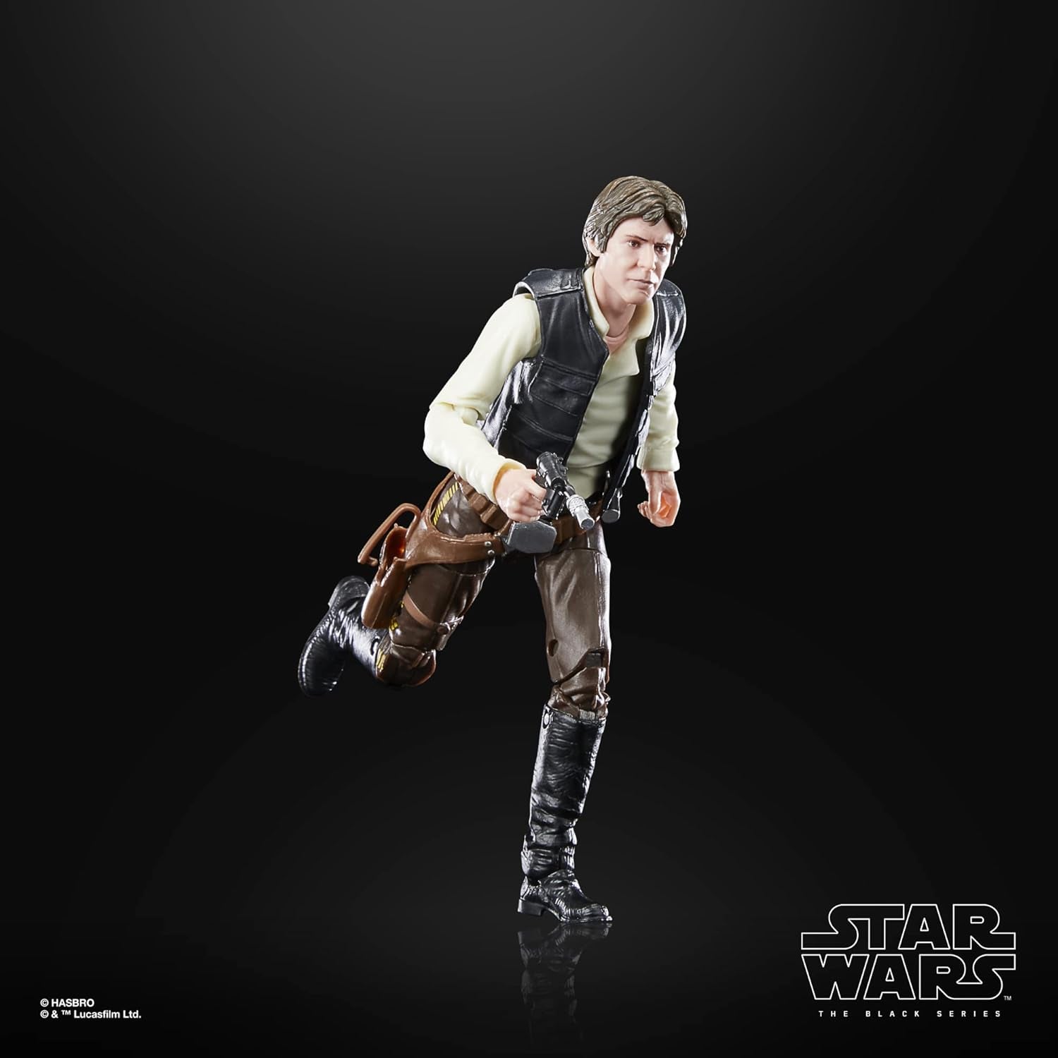 Star Wars Black Series Han Solo, Action Figure Alta 15 Cm Zu Wars: Il Ritorno del Cavaliere Jedi Action figures Naty Shop