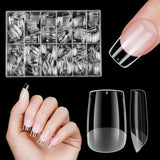 Unghie Artificiali Corte 500 Pezzi Punte Per Unghie In Gel Morbido Con Copertura Completa Per Unghie In Gel 12 Misure Punte Per Unghie Prelucidate Per Unghie In Gel Unghie Artificiali Corte Estensioni Per Unghie A Bara Con Scatola