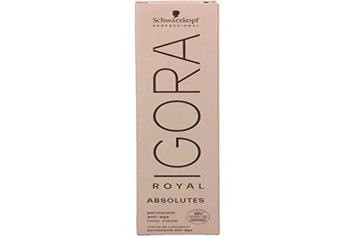 Tintura per capelli Igora Royal Absolute Age Blend, 7-560 Biondo medio cioccolato dorato, 60 ml Naty Shop Tintura per capelli 7-460 60 ml (1 confezione)