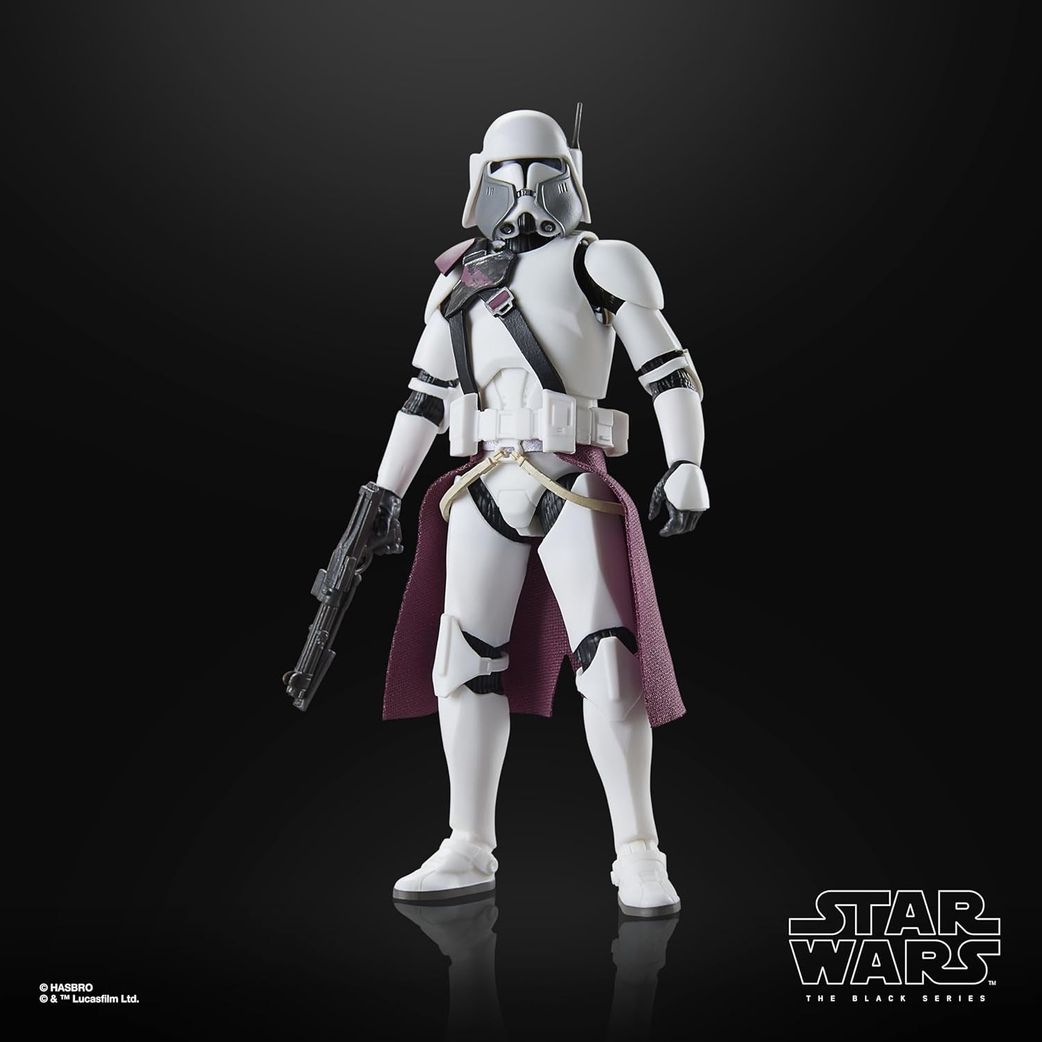 Star Wars Black Series Clone Commander Bacara, Star Wars: Ahsoka Premium Figure da collezione (15 cm) Action Figures Naty Shop