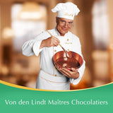 Palline di cioccolato bianco LINDOR, 1 kg e LINDOR | Busta richiudibile da 1 kg | ca. 80 palline di cioccolato al latte con ripieno di menta | Confezione sfusa, regalo pralinato, regalo cioccolato