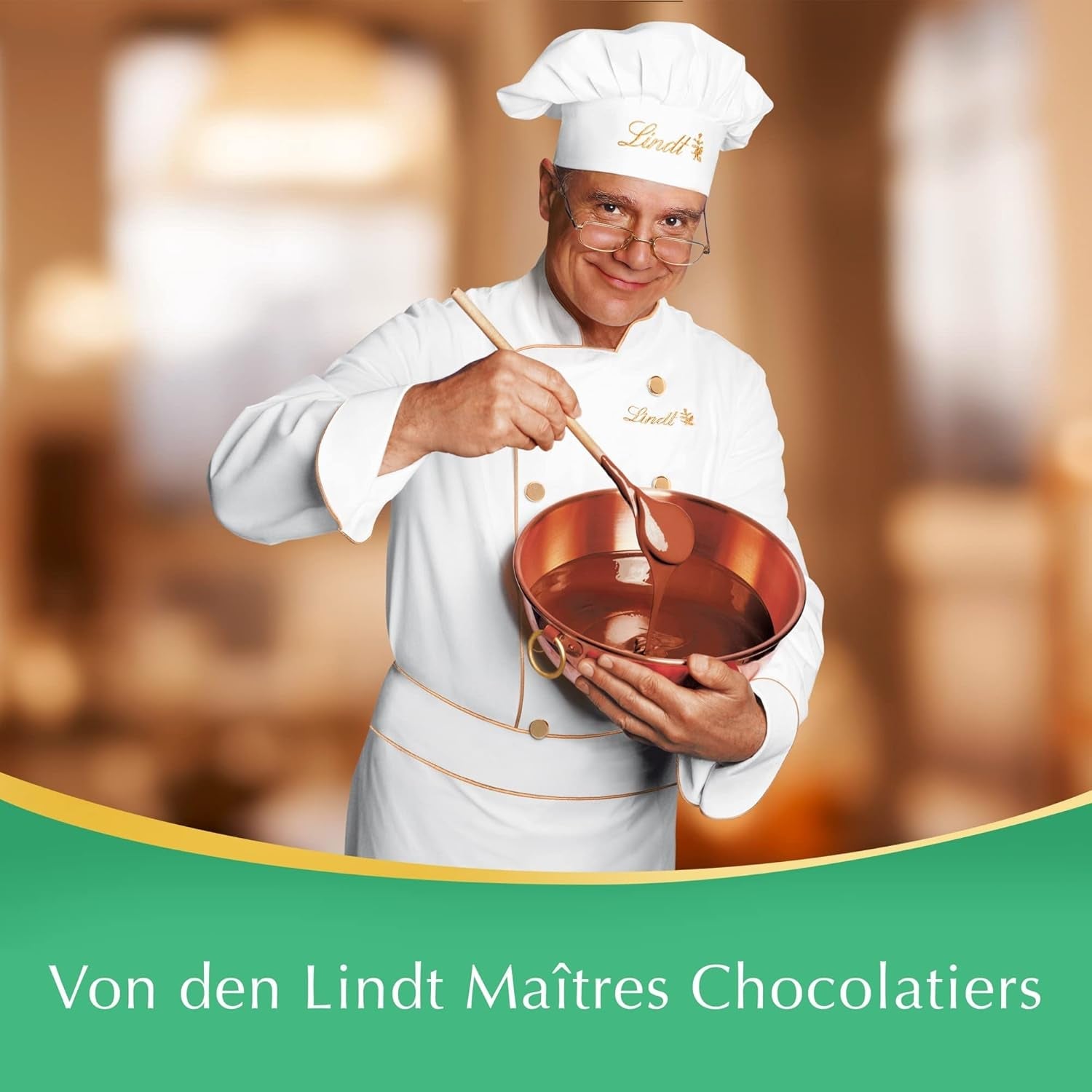 Palline di cioccolato bianco LINDOR, 1 kg e LINDOR | Busta richiudibile da 1 kg | ca. 80 palline di cioccolato al latte con ripieno di menta | Confezione sfusa, regalo pralinato, regalo cioccolato