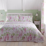 Dreams & Drapes Design - Glicine - Copriletto Trapuntato - 200 Cm X 230 Cm in Rosa Letti e Coperte DREAMS AND DRAPES Rosa 200 Cm X 230 Cm