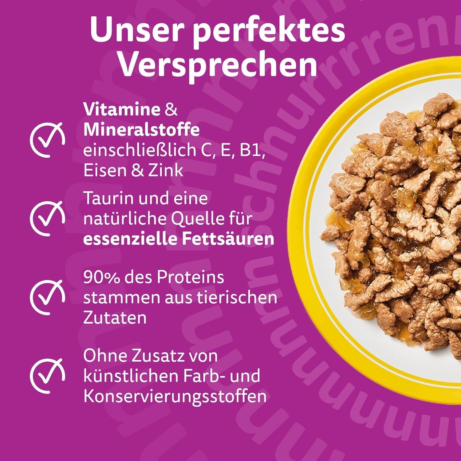 WHISKAS Alimento umido per gatti in gelatina 120 x 85g Selezione di pollame