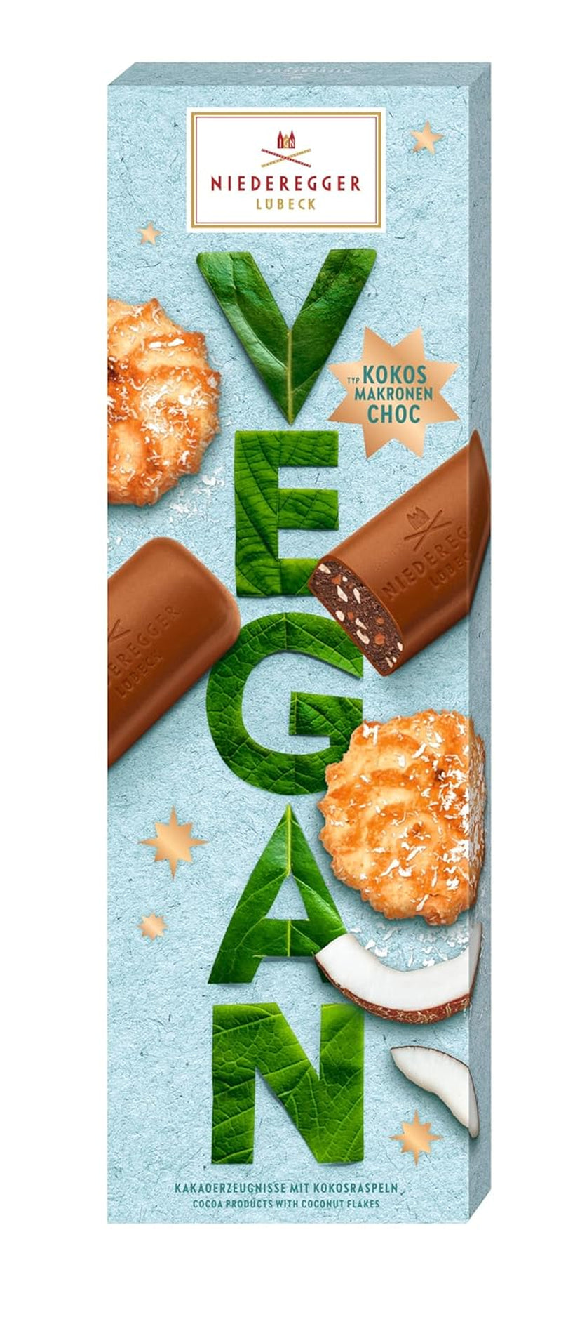 Niederegger Amaretti Al Cioccolato Al Cocco VEGAN 100g