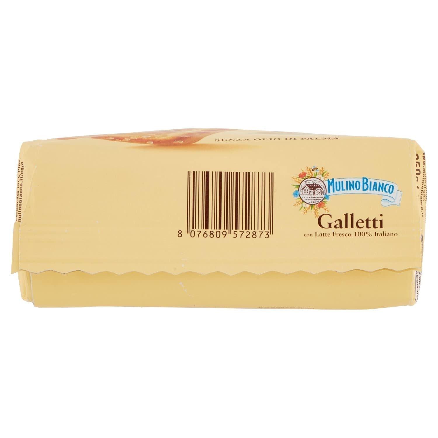 Biscotti Frollini Galletti del Mulino Bianco al latte fresco, 100% italiani, 350 g