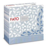 Fato - Tovaglioli carta dry, airlaid, effetto tessuto, confezione da 50 tovaglioli, 40X40 piegati in 4 formati, Decoro Tropicana