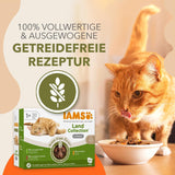 IAMS Delights Land Collection Cibo umido per gatti senza cereali - Confezione con varietà di carne Confezione multipla di cibo umido senza cereali per gatti da 1 anno in su 12 x 85 g