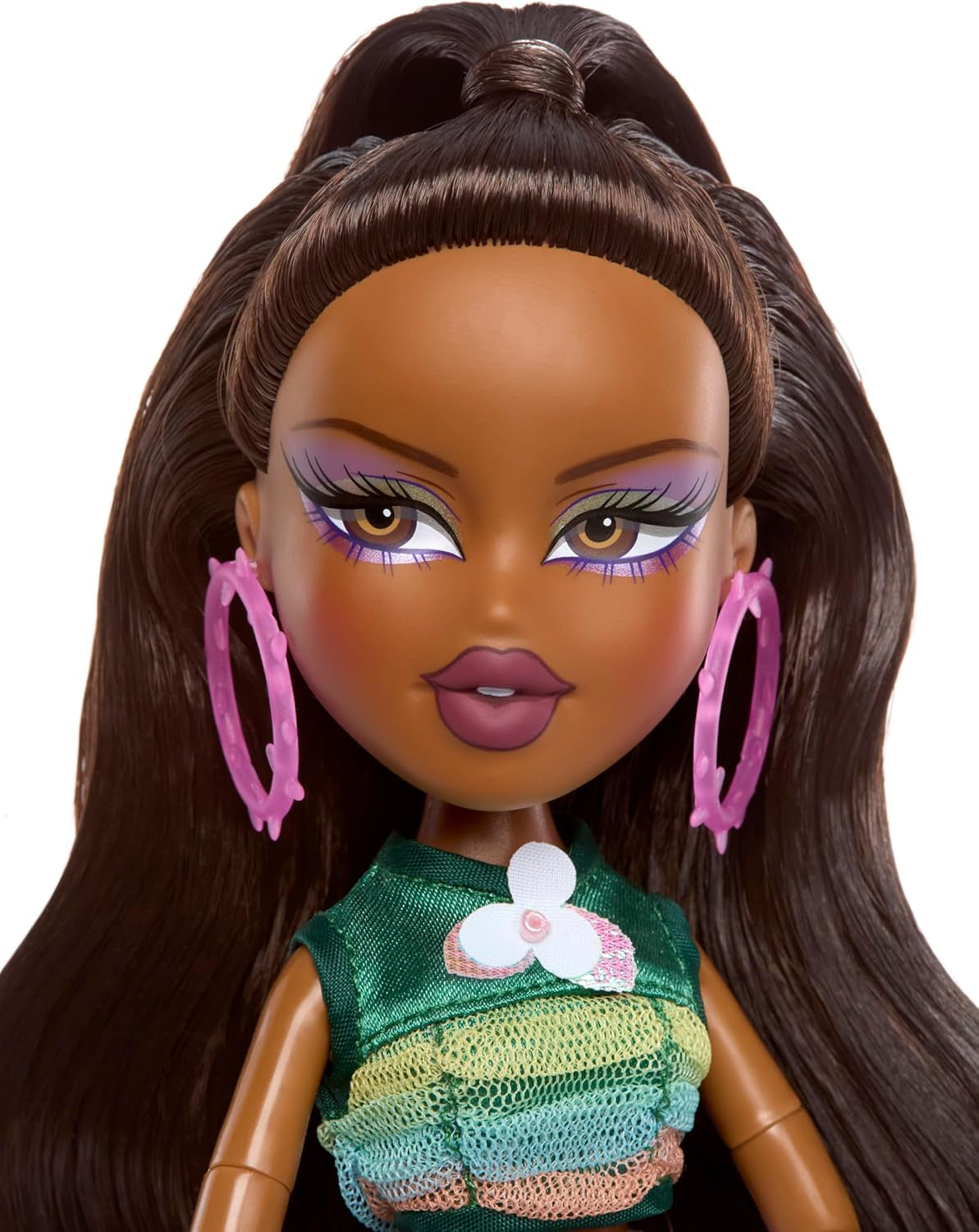 Bratz Fashion Pixiez Sasha Doll - Fantastica bambola da collezione con vera moda e accessori, ali che si trasformano in un anello