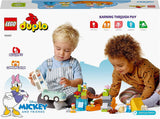 LEGO DUPLO Disney Topolino e i suoi amici in campeggio, 10997, set con camper, canoa e personaggio di Paperina, giocattolo costruibile, regalo per bambini dai 2 anni in su, set di costruzione per ragazze e ragazzi Besuche den LEGO-Store