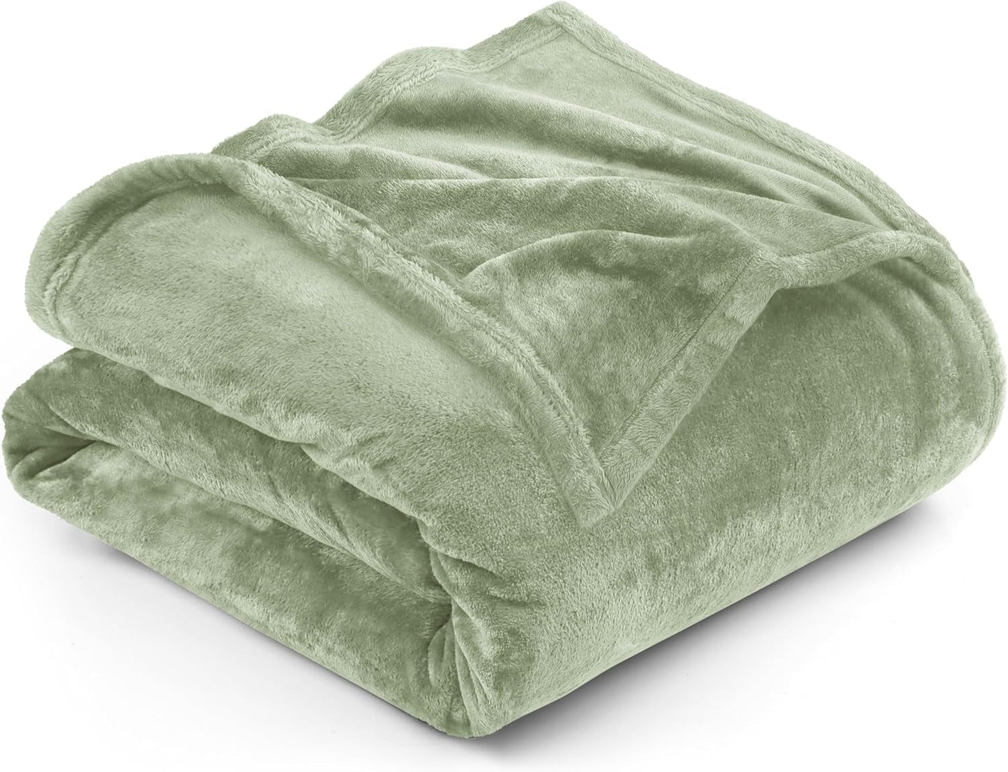 Utopia Bedding Coperta in Pile Accogliente [228X228 Cm, Grigio] Coperta Morbida, Leggera, Calda e Soffice Coperta Comoda e Traspirante per Letto Divano Letti e Coperte Besuche den Utopia Bedding-Store Sage Glands 228X228 Cm