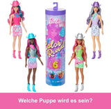 Barbie Color Reveal Fashion Doll e Accessori con 6 Sorprese, Serie Disco Star con Glitter Metallici e Top Cambia Colore (Gli Stili Possono Variare), JCP01 Naty Shop Bambole