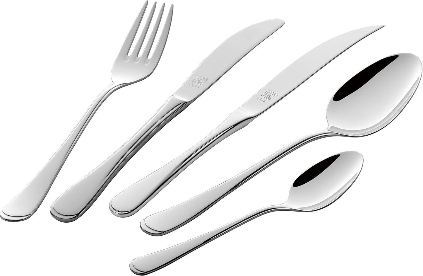 ZWILLING Nottingham Set posate, 72 pezzi, per 12 persone, acciaio inossidabile 18/10 Kitchen Naty Shop