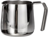 Cilio 0000201383 Caraffa Latte Macchiato, Acciaio Inossidabile, Argento, 6.4 x 7.4 x 7.6 cm