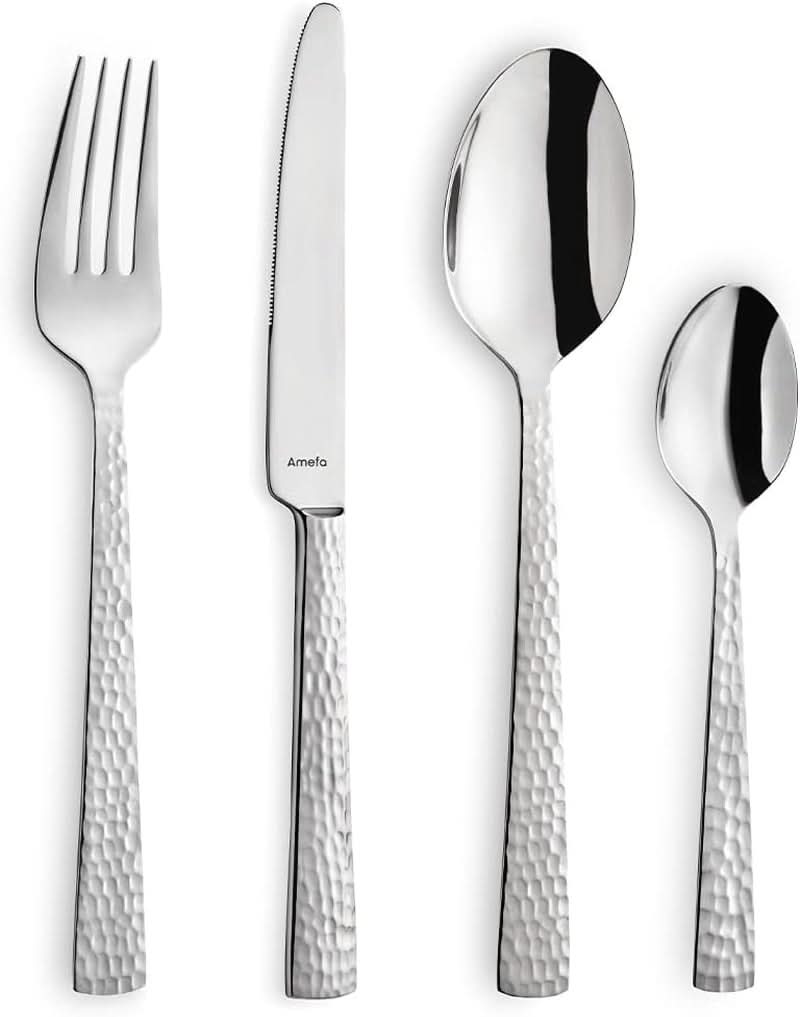Set posate Amefa Felicity, 24 pezzi, per 6 persone, acciaio inox 18/0 Kitchen Naty Shop