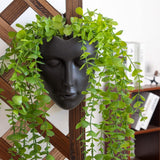 Notakia Fioriera sfaccettata da parete per interni ed esterni con drenaggio per piante grasse, cactus e piccole piante, decorazione domestica unica, regalo per amici e familiari