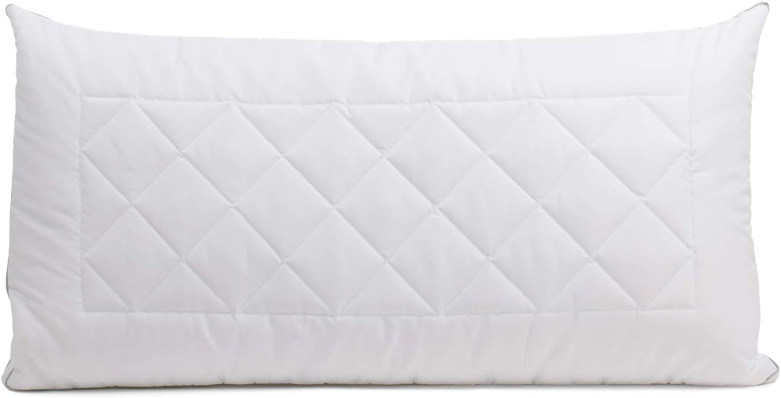 Gözze - Cuscino con cuscino interno 150G e striscia climatica, incluso sacchetto di ricarica, 40 X 80 cm - Bianco Cuscini standard Naty Shop Bianco 40 X 80 cm